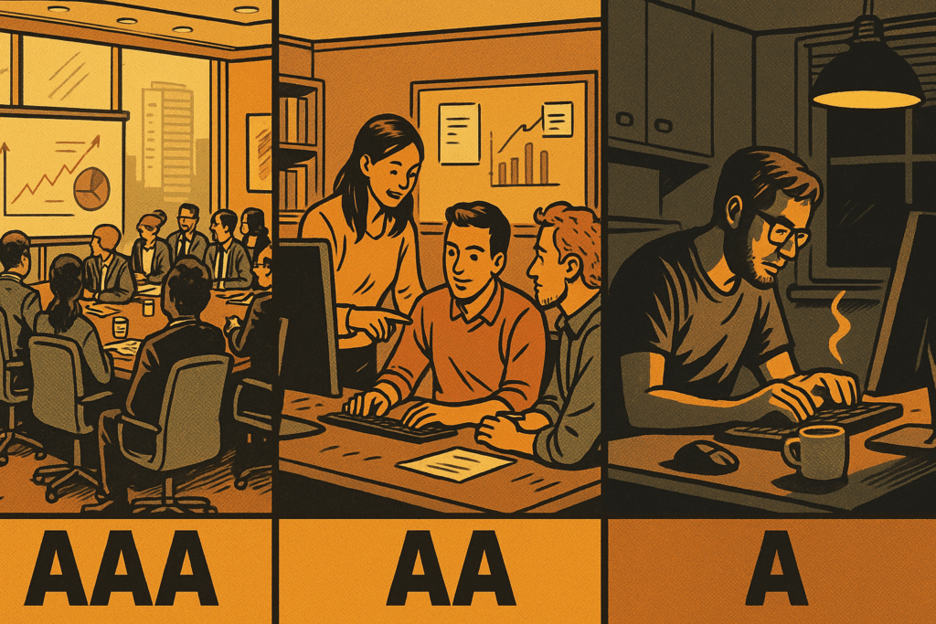 AAA, AA, A – co naprawdę znaczą te etykiety w grach i skąd się wzięły?