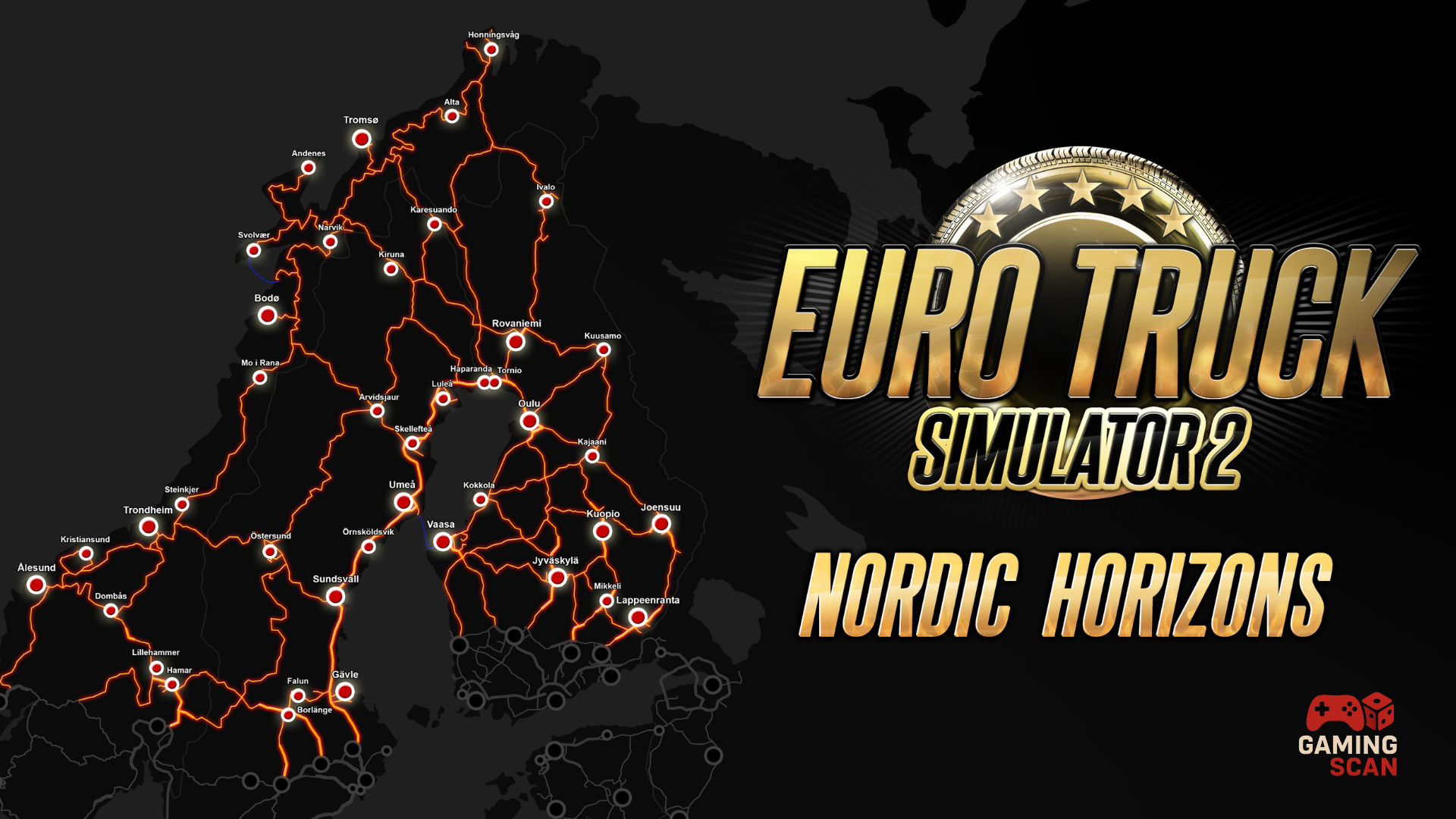 Od fiordów po Nordkapp: wielka północna wyprawa w Euro Truck Simulator 2