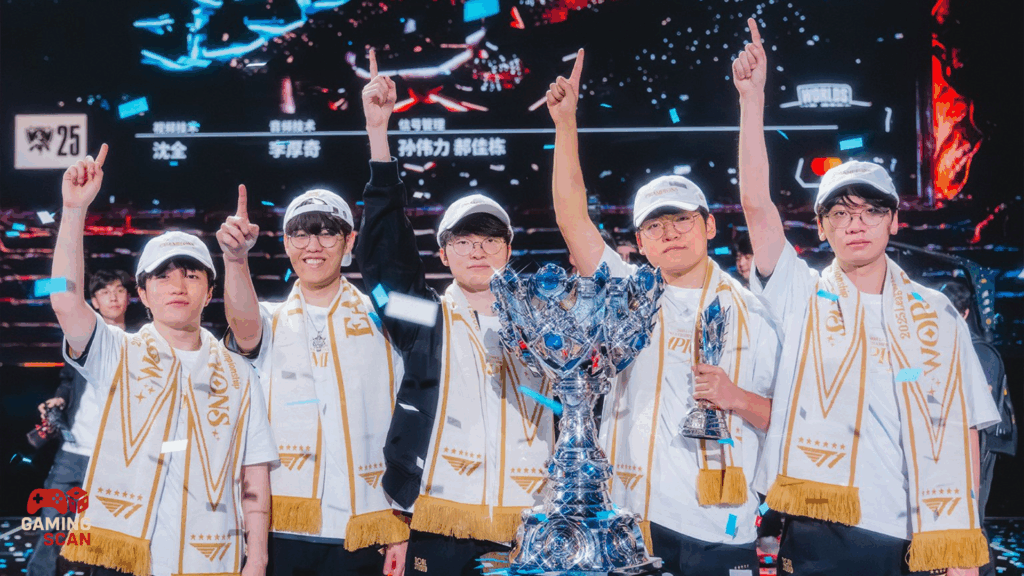 T1 znowu na szczycie! Faker i spółka sięgają po trzeci tytuł z rzędu – historyczne Worlds 2025