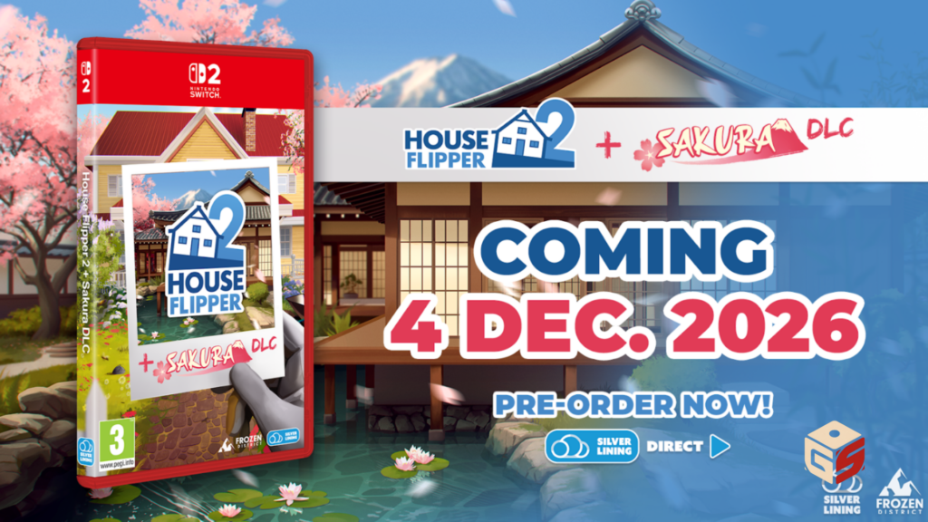 House Flipper 2 z&nbsp;Sakura DLC trafi na&nbsp;Nintendo Switch 2. Premiera fizycznego wydania już w&nbsp;grudniu